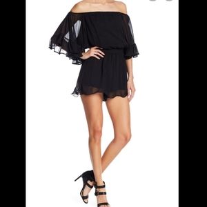 NWOT Endless Rose off the shoulder romper